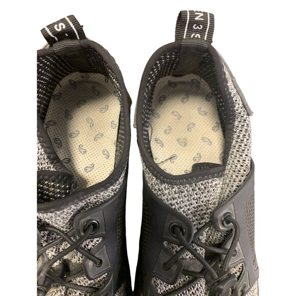 Adidas Die Weltmarke Mit Den Gray Steel Toe Mesh Sneakers Size 11.5 Lightweight - Picture 5 of 6